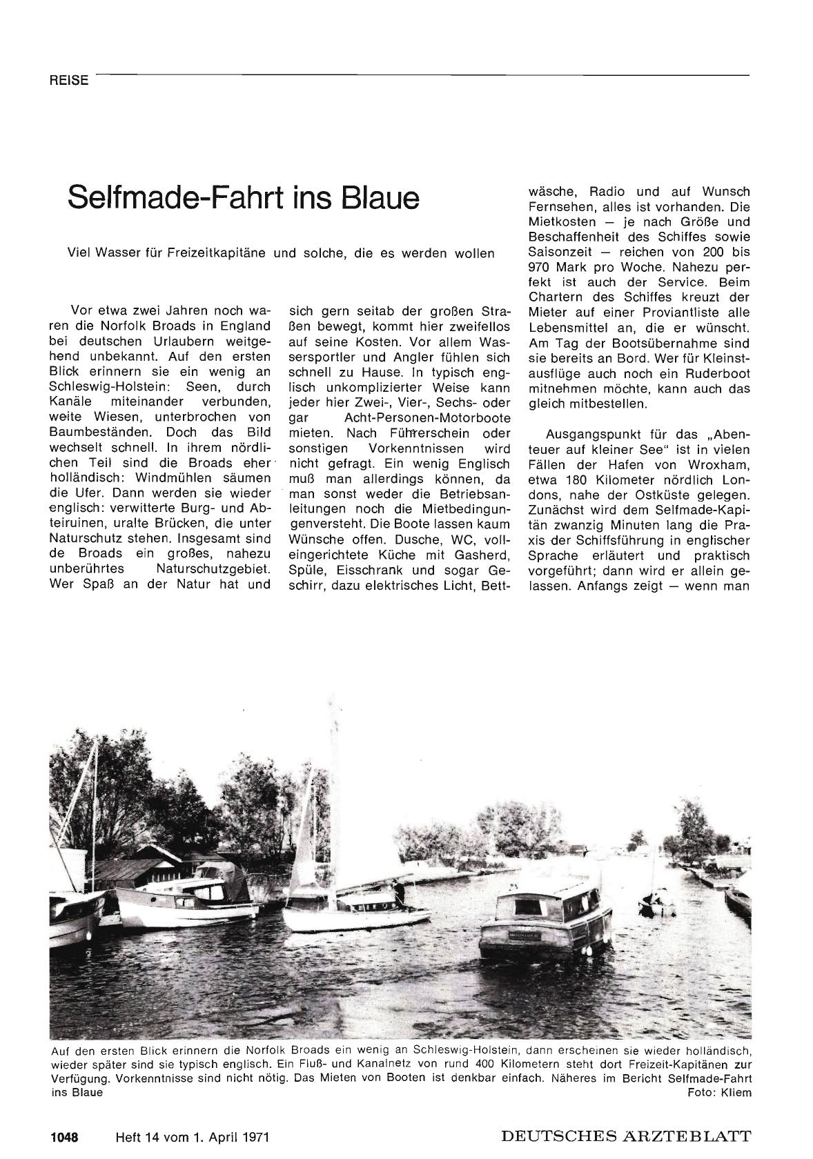 Vorschauseite 1: Selfmade-Fahrt ins Blaue