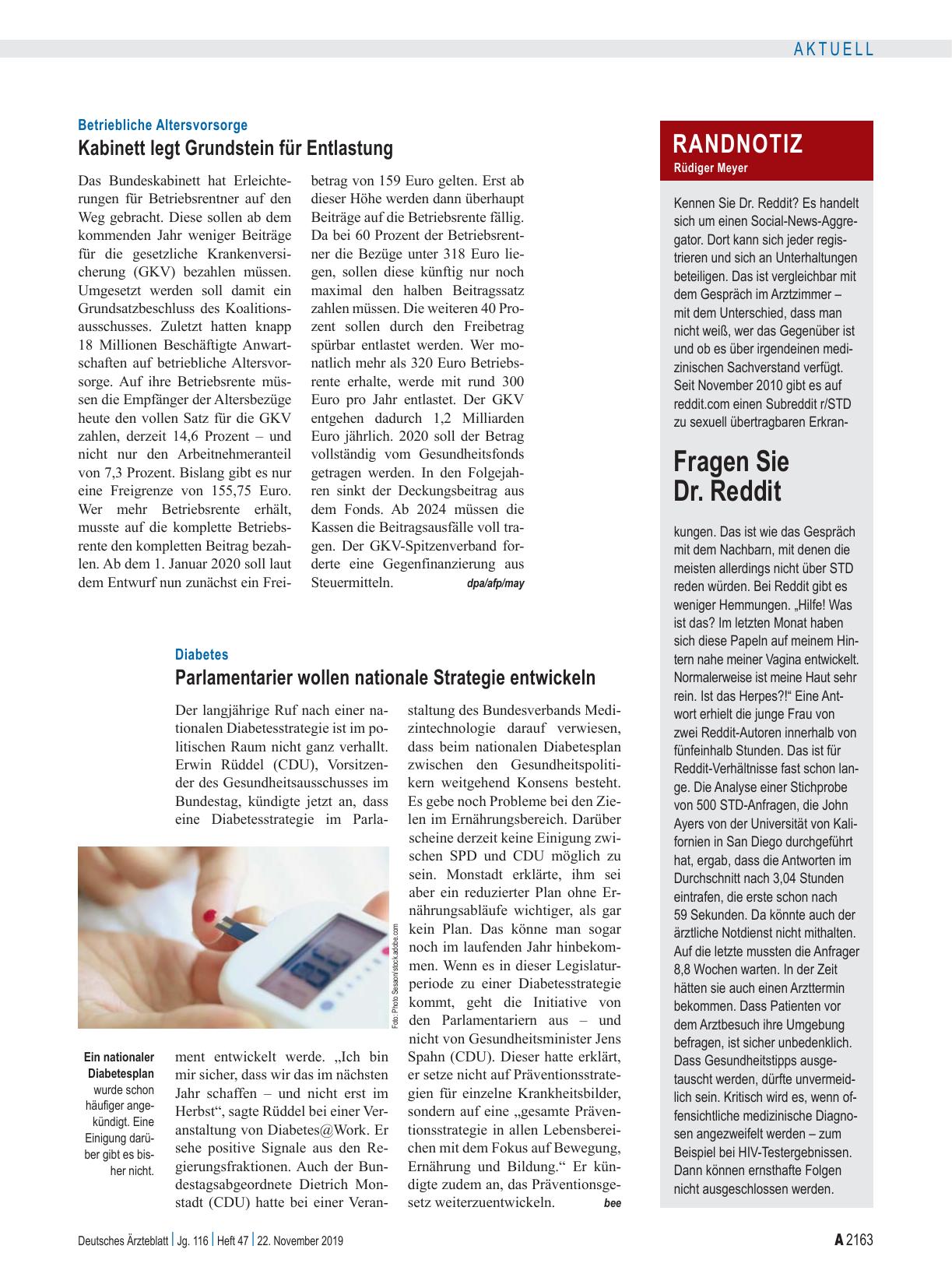 Vorschauseite 1: Randnotiz: Fragen Sie Dr. Reddit
