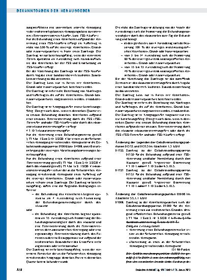 Vorschauseite 2: Beschluss des Erweiterten Bewertungsausschusses nach § 87 Abs. 4 SGB V in seiner 79. Sitzung am 14. Dezember 2022 zur Änderung des Einheitlichen Bewertungsmaßstabes (EBM)