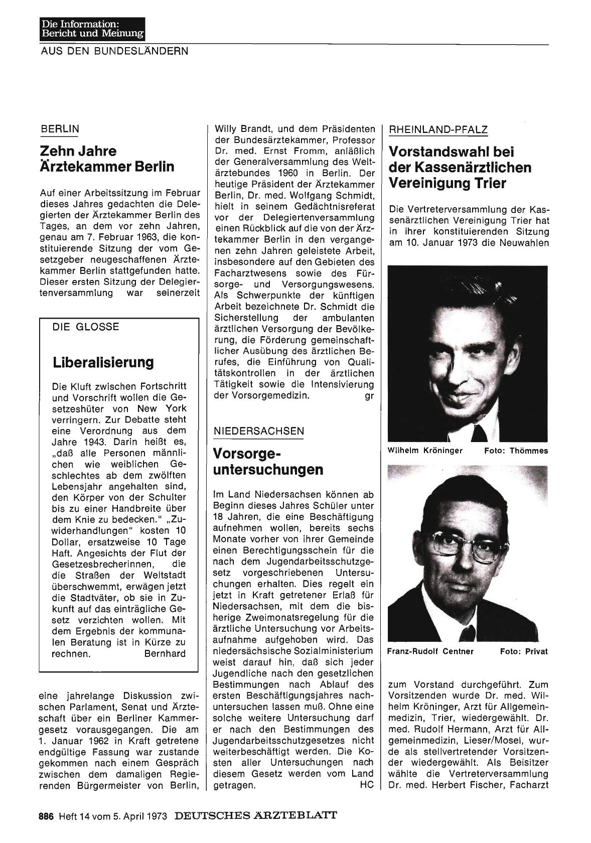 Vorschauseite 1: Liberalisierung