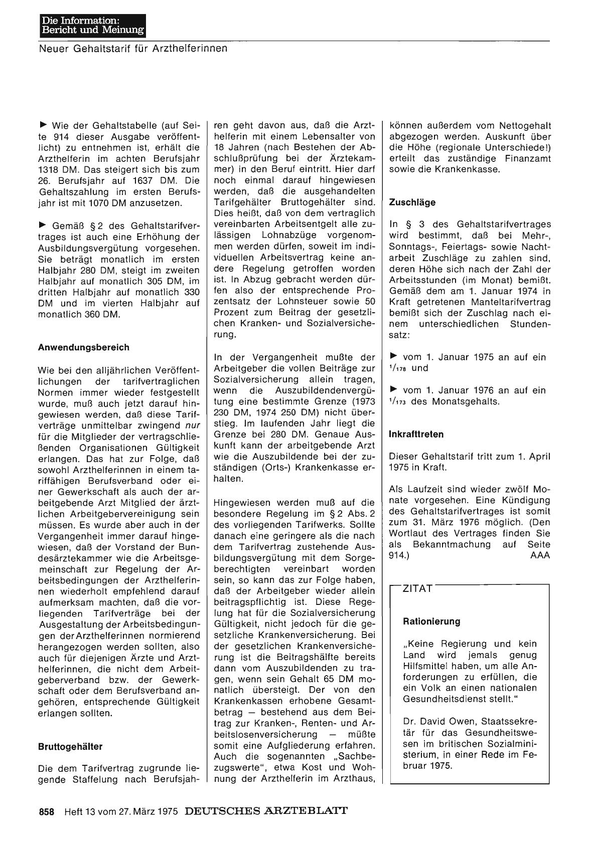 Vorschauseite 1: Rationierung