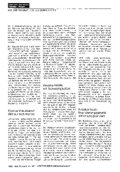 Vorschauseite 1: Haushaltshilfe mit Schwierigkeiten