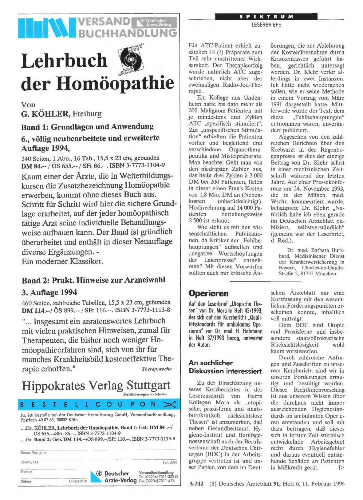 Vorschauseite 1: Operieren: An sachlicher Diskussion interessiert