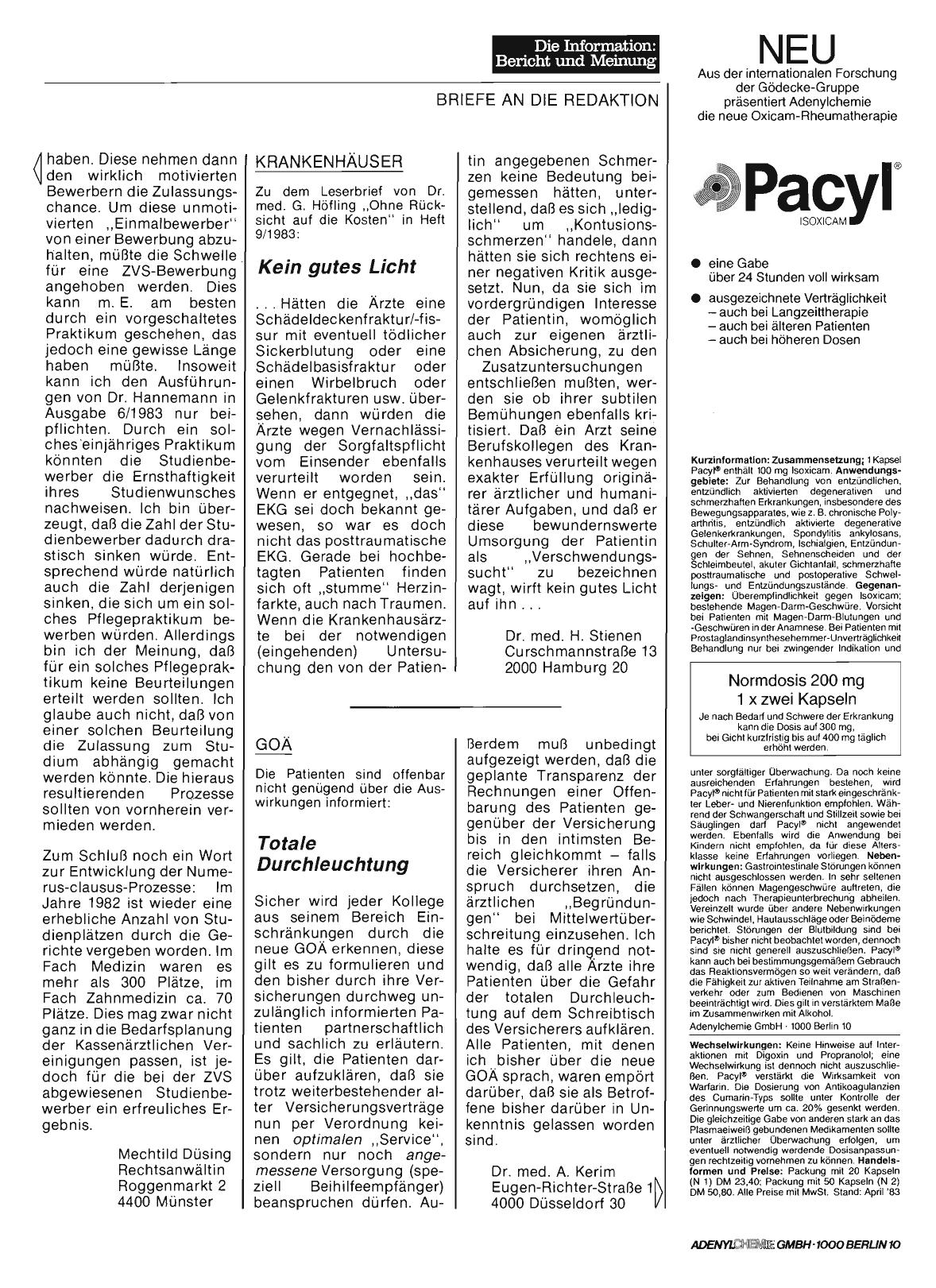Vorschauseite 1: KRANKENHÄUSER: Kein gutes Licht