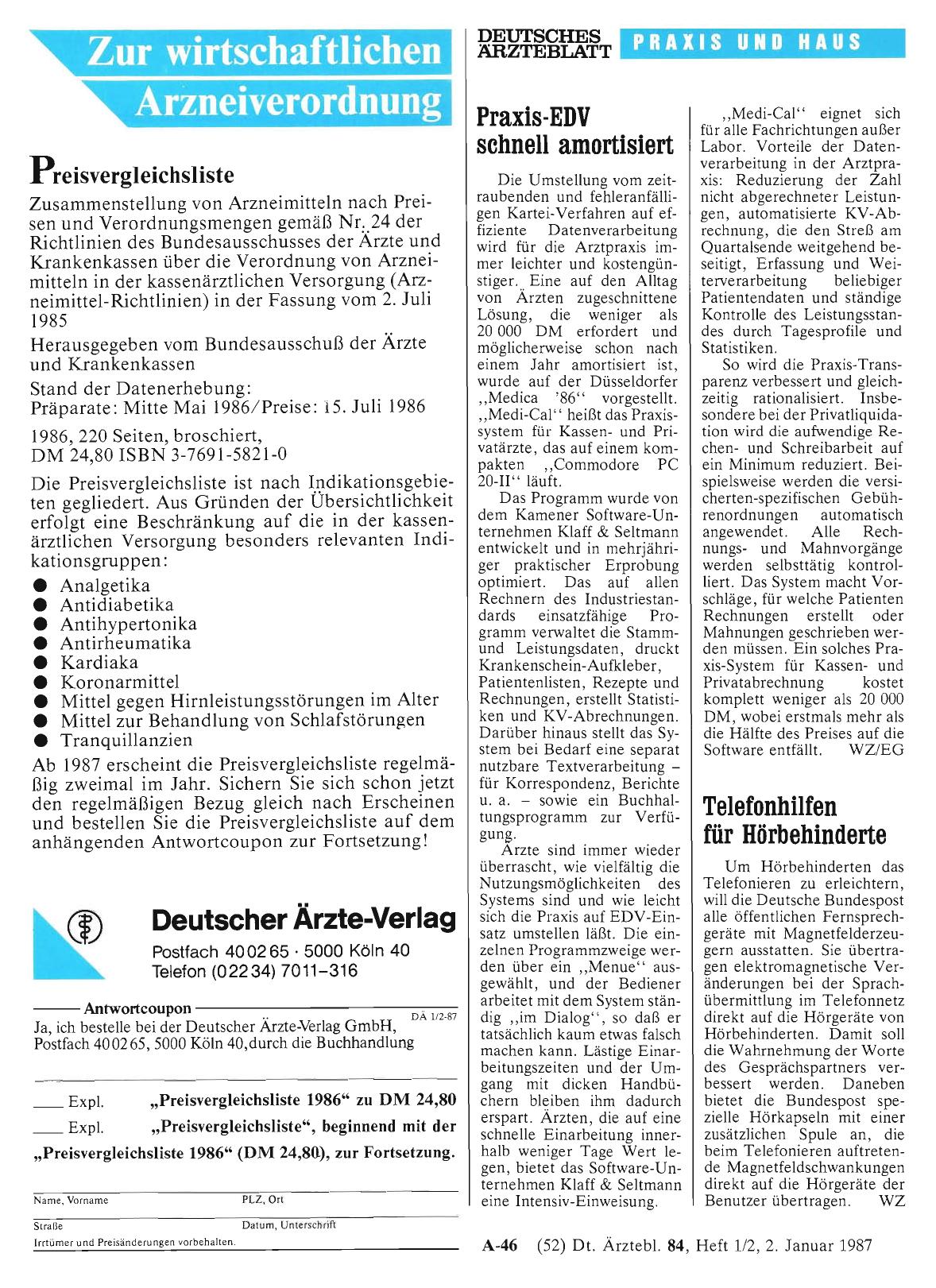 Vorschauseite 1: Telefonhilfen für Hörbehinderte