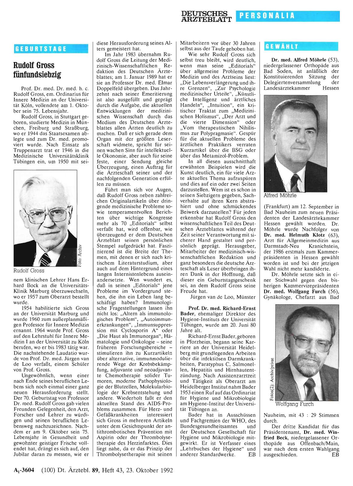 Vorschauseite 1: Geburtstage