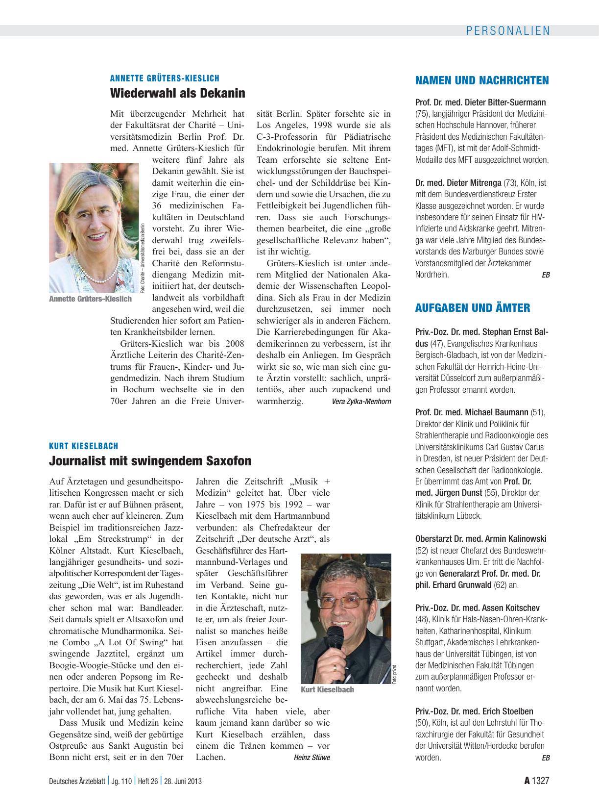 Vorschauseite 1: Aufgaben und Ämter
