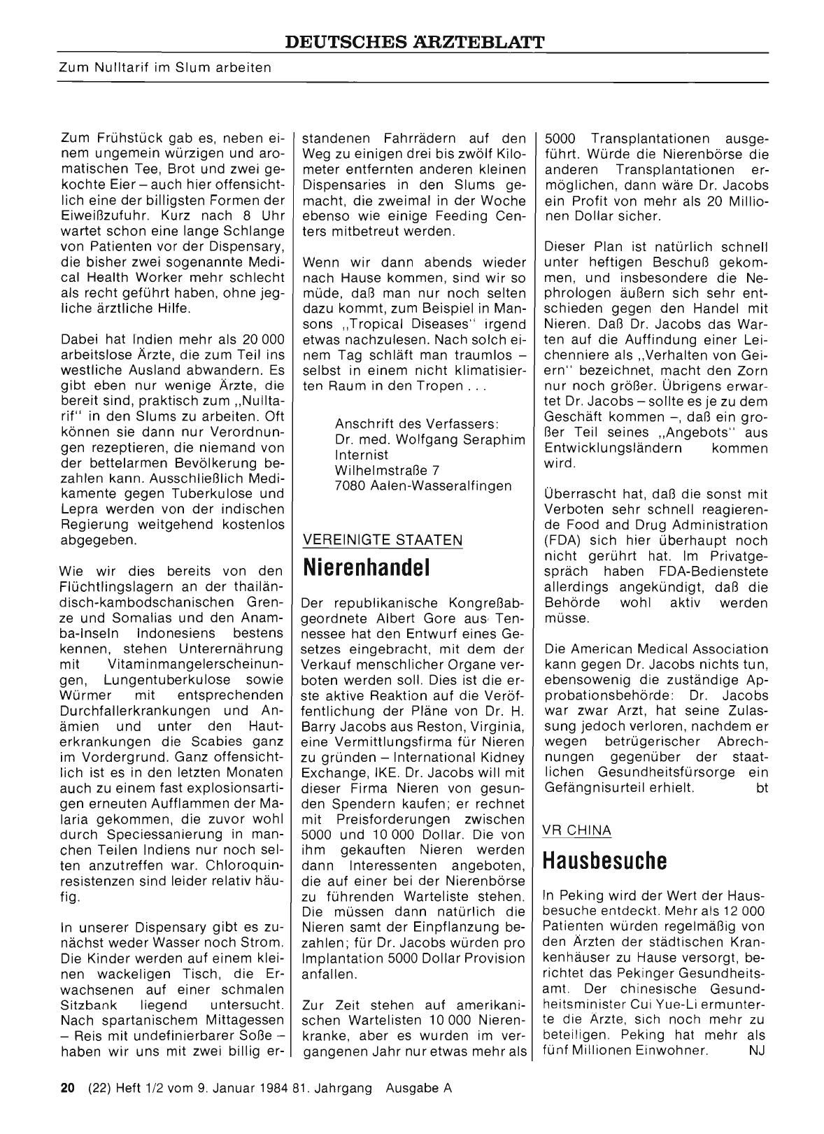 Vorschauseite 1: VR CHINA: Hausbesuche