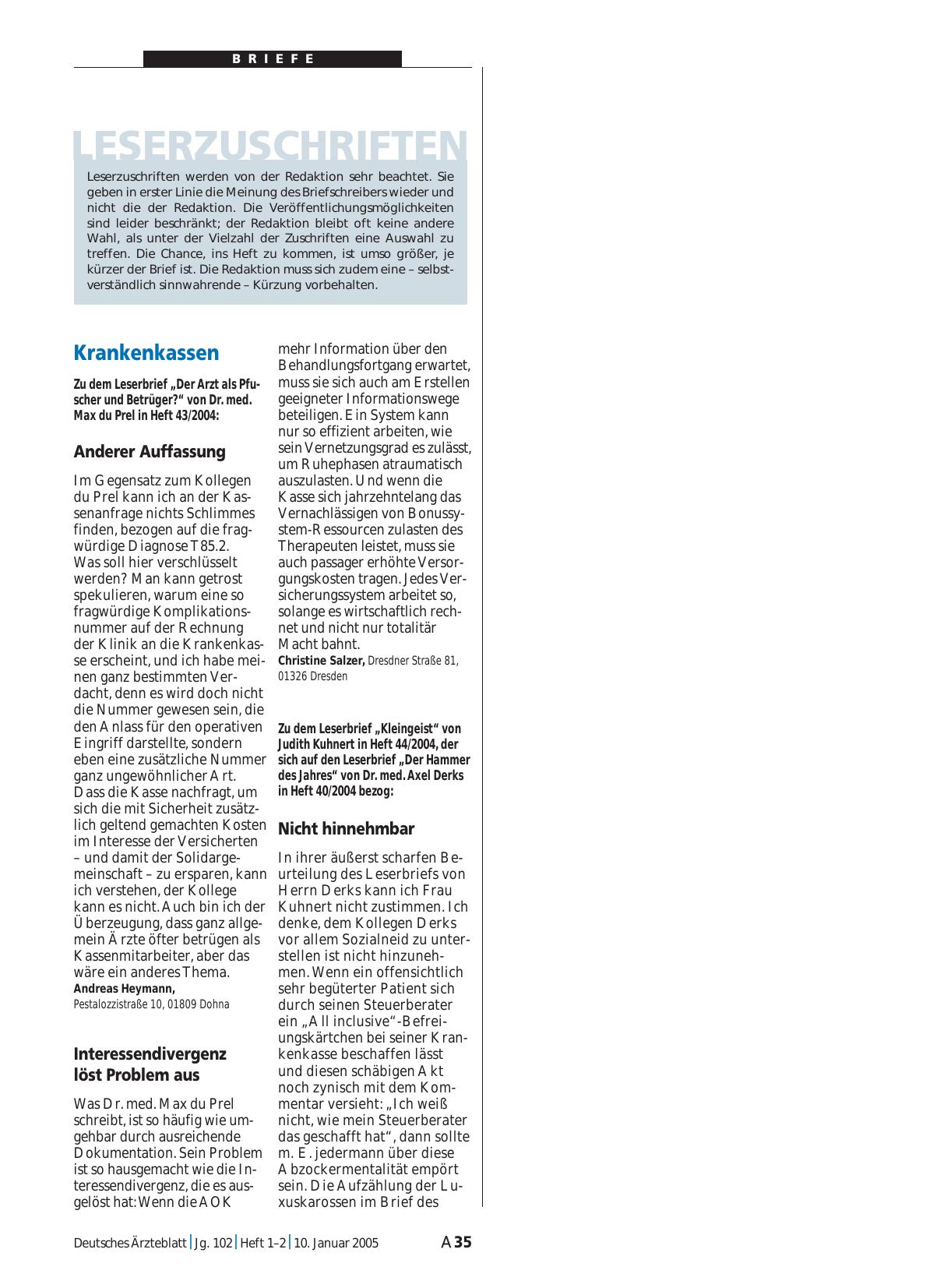 Vorschauseite 1: Krankenkassen: Interessendivergenz löst Problem aus