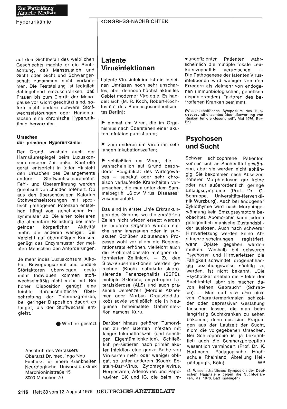 Vorschauseite 1: Psychosen und Sucht