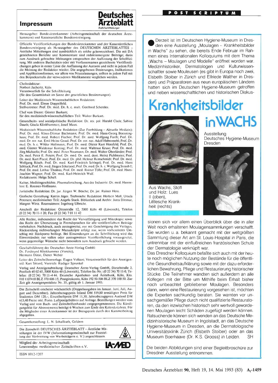 Vorschauseite 1: Krankheitsbilder in WACHS