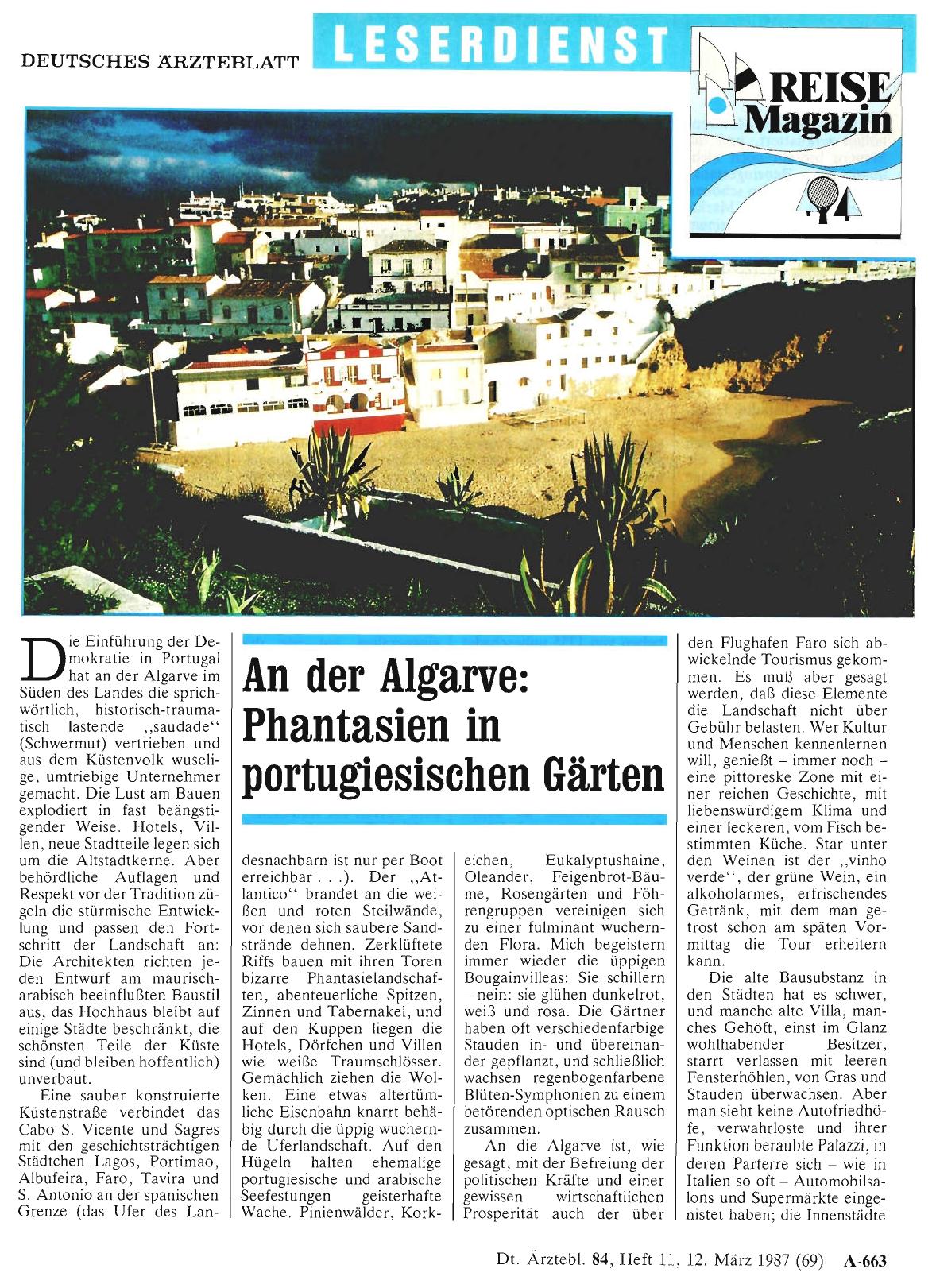 Vorschauseite 1: An der Algarve: Phantasien in portugiesischen Gärten