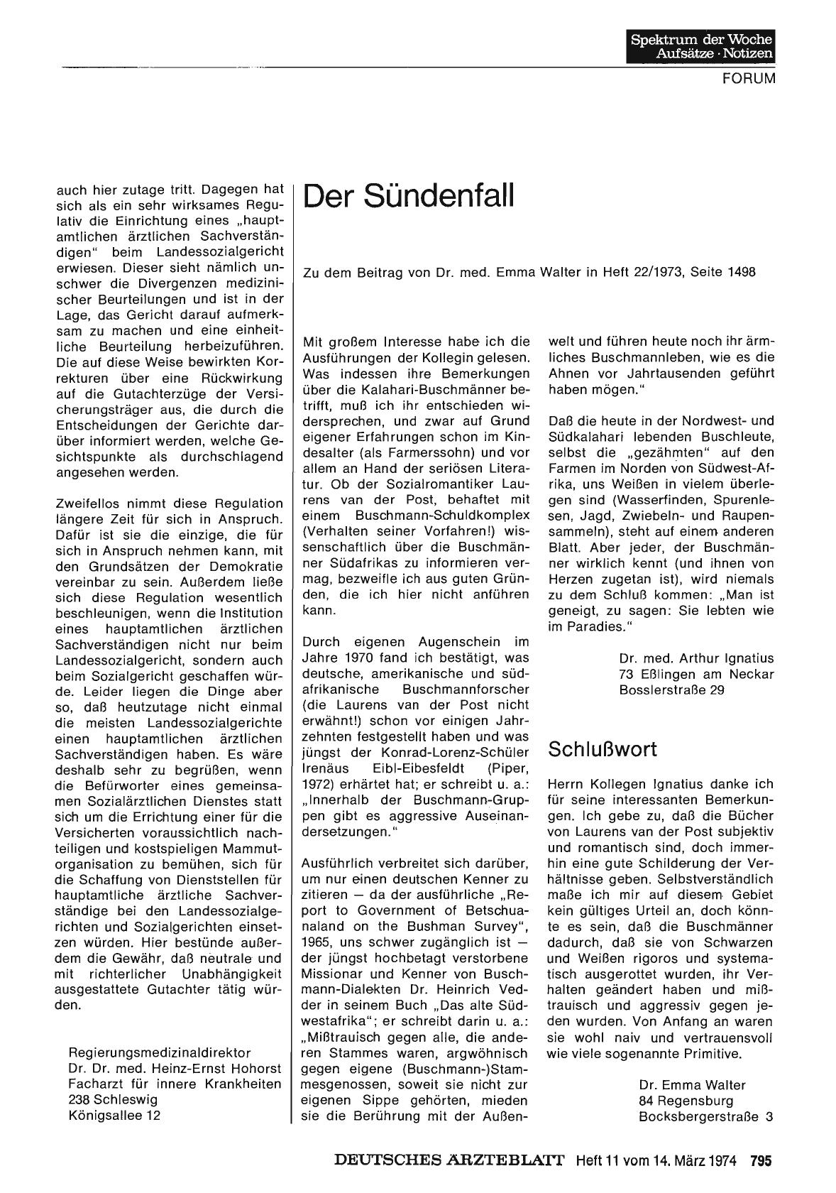 Vorschauseite 1: Schlußwort
