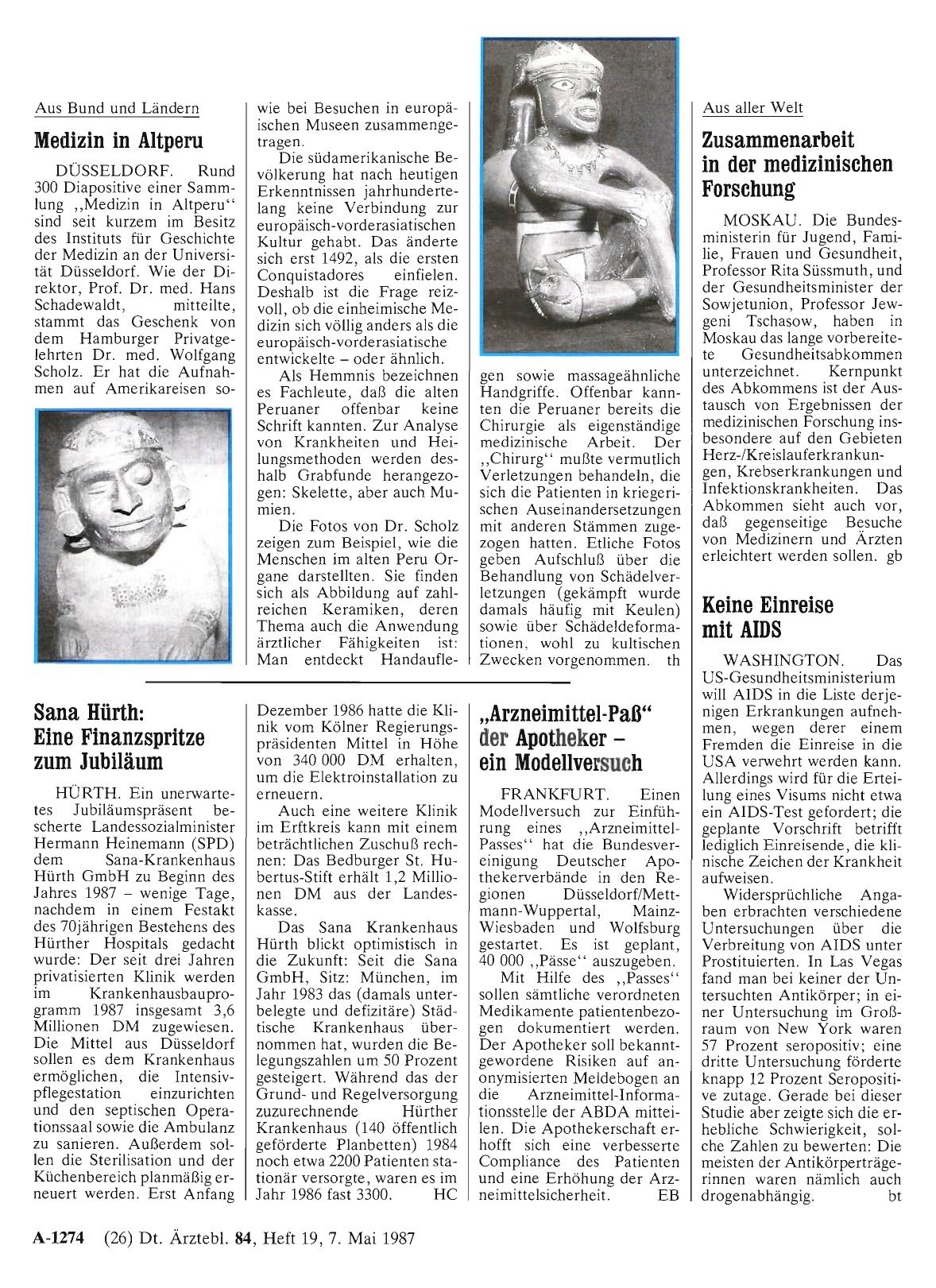 Vorschauseite 1: „Arzneimittel-Paß“ der Apotheker — ein Modellversuch