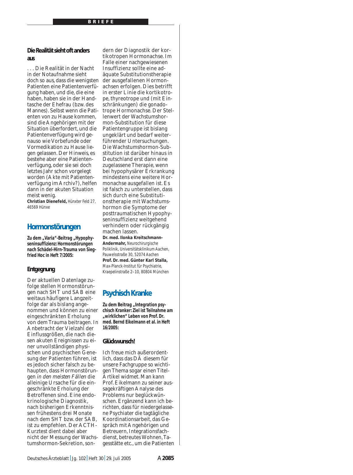 Vorschauseite 1: Betreuungsrecht: Die Realität sieht oft anders aus
