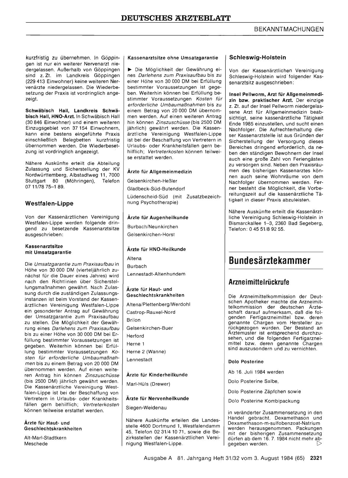 Vorschauseite 1: Arzneimittelrückrufe