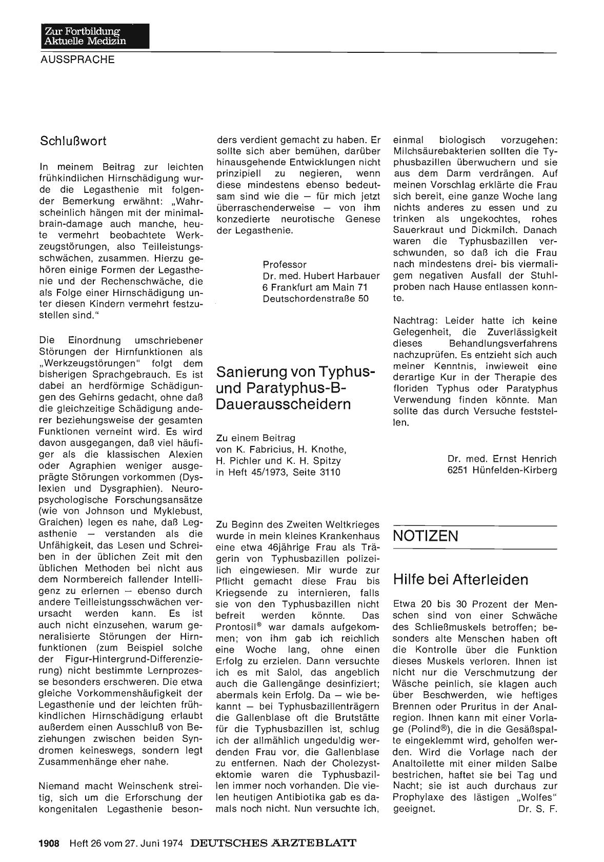 Vorschauseite 1: Hilfe bei Afterleiden
