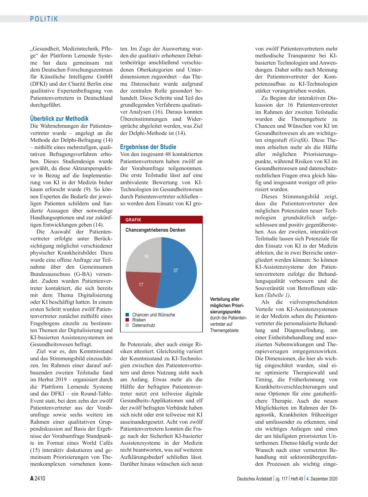 Vorschauseite 2: Künstliche Intelligenz: Patienten im Fokus