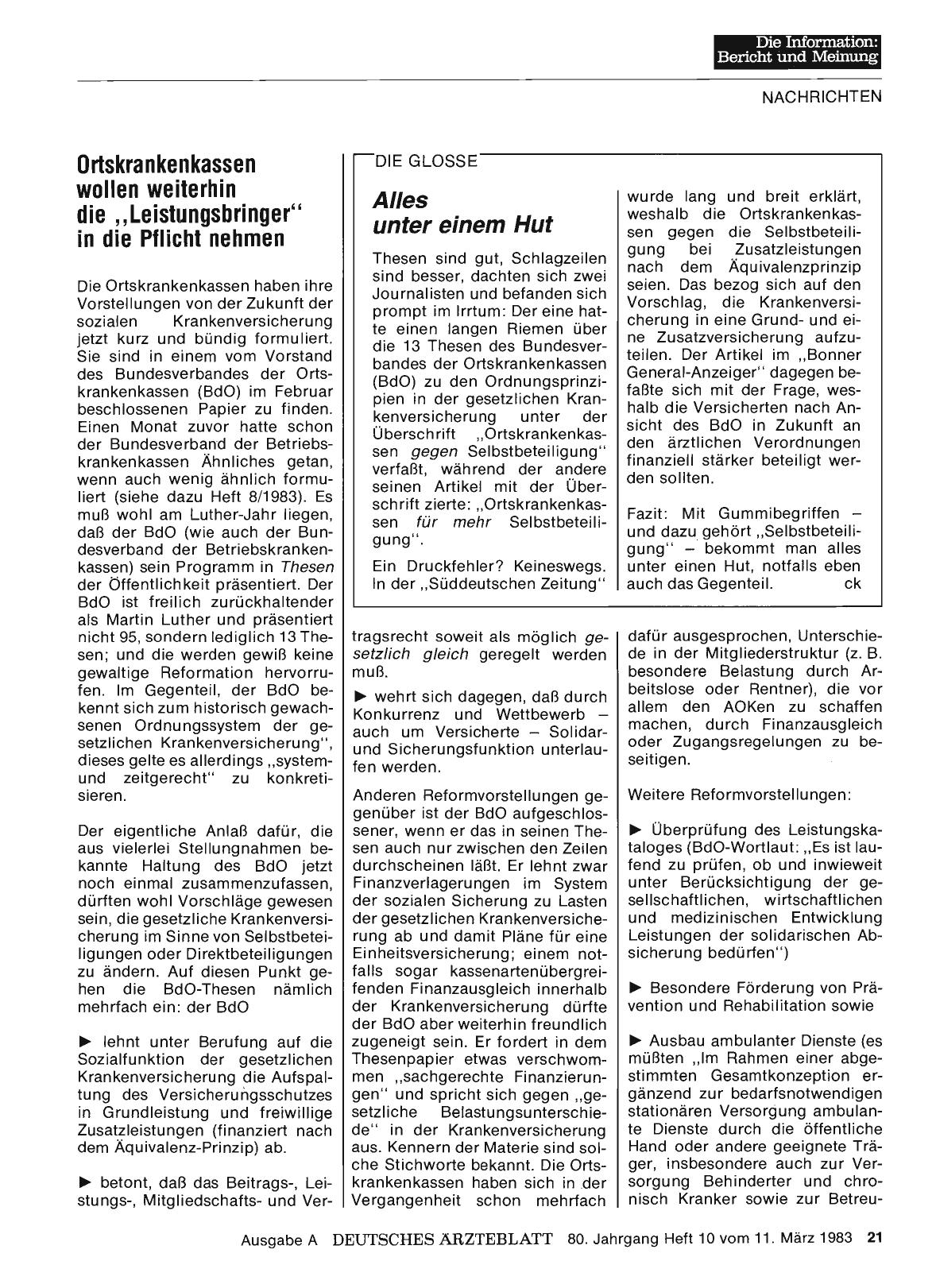 Vorschauseite 1: Alles unter einem Hut