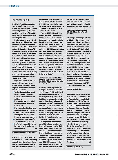 Vorschauseite 1: Kurz informiert