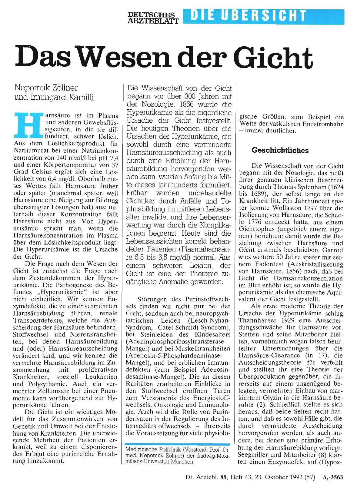 Vorschauseite 1: Das Wesen der Gicht