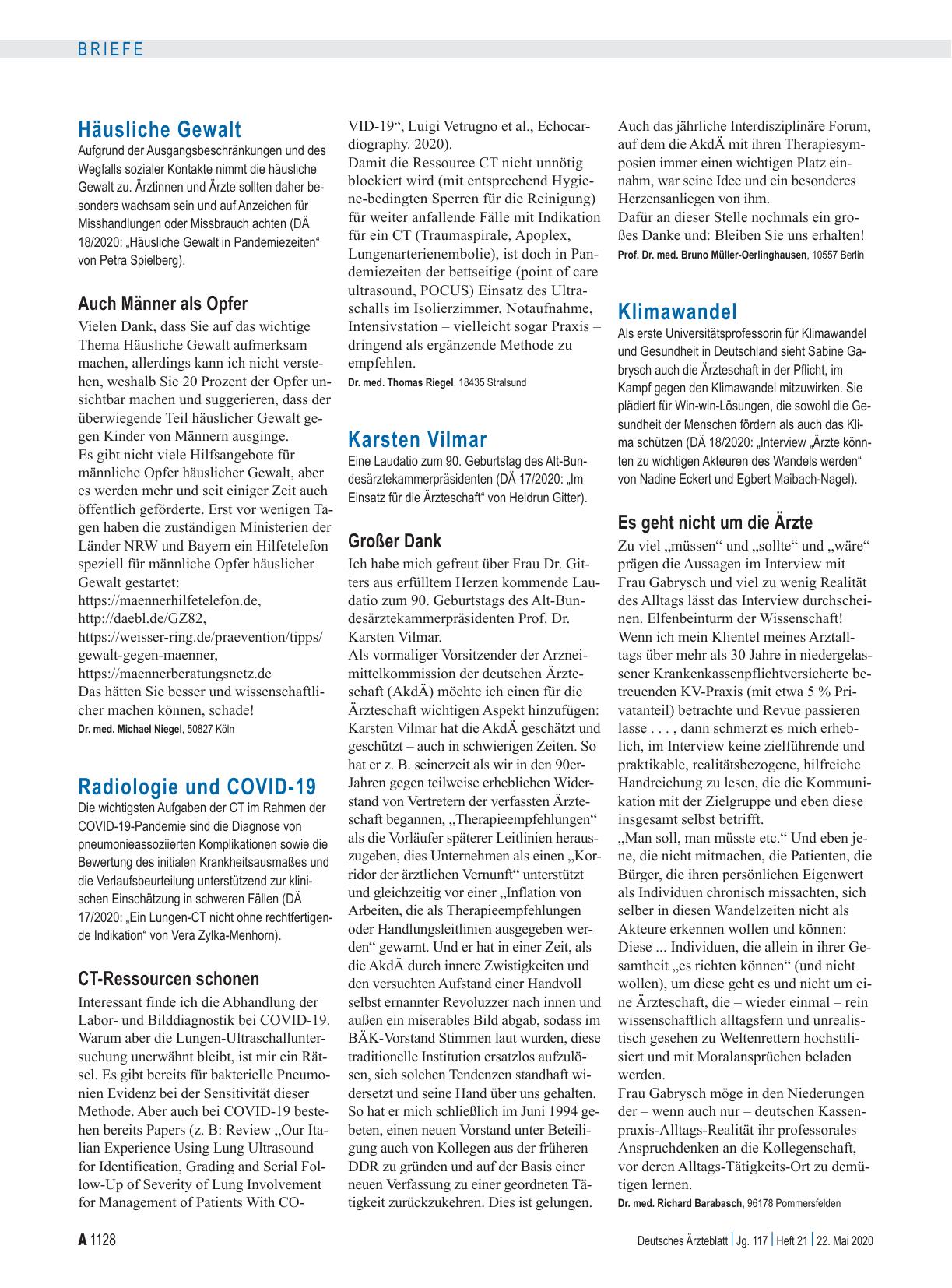 Vorschauseite 1: Radiologie und COVID-19: CT-Ressourcen schonen