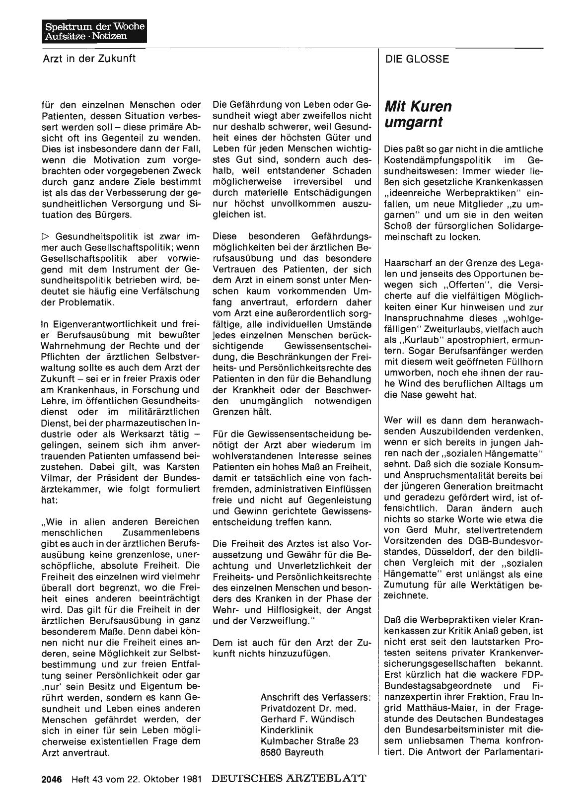 Vorschauseite 1: Mit Kuren umgarnt