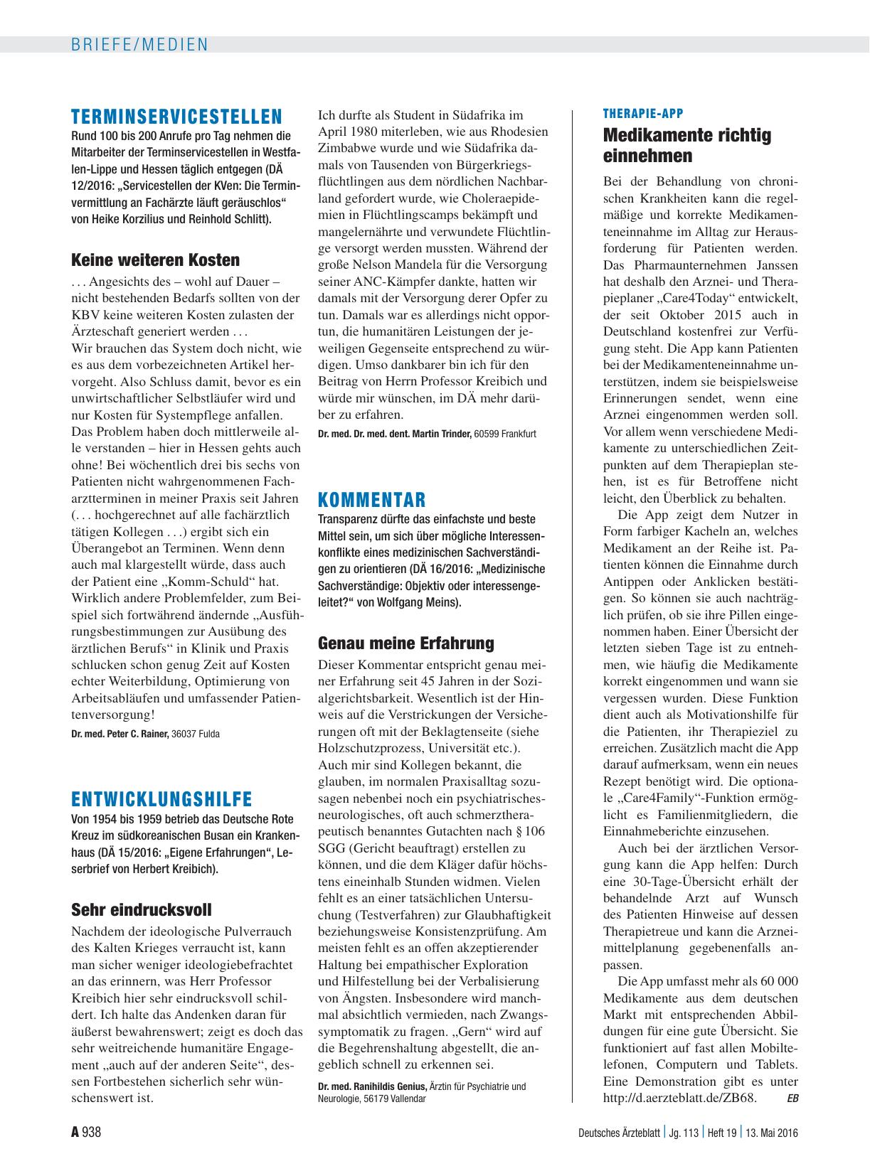 Vorschauseite 1: Kommentar: Genau meine Erfahrung