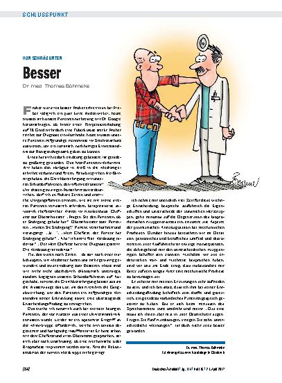 Vorschauseite 1: Von schräg unten: Besser