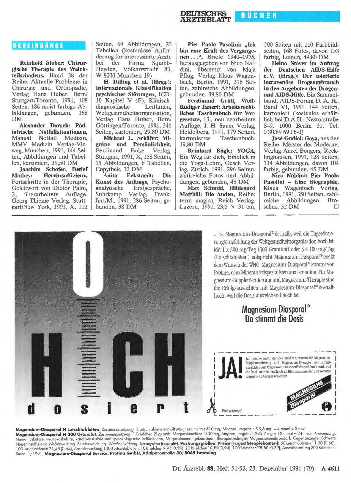 Vorschauseite 1: Neueingänge