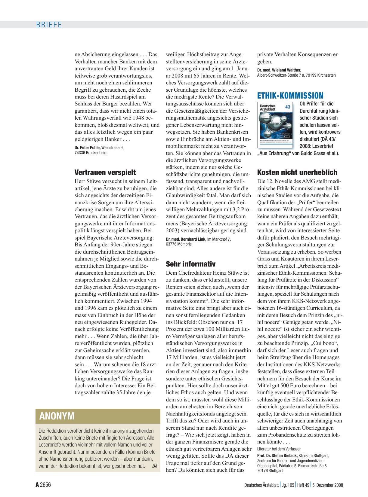 Vorschauseite 1: Finanzkrise: Sehr informativ