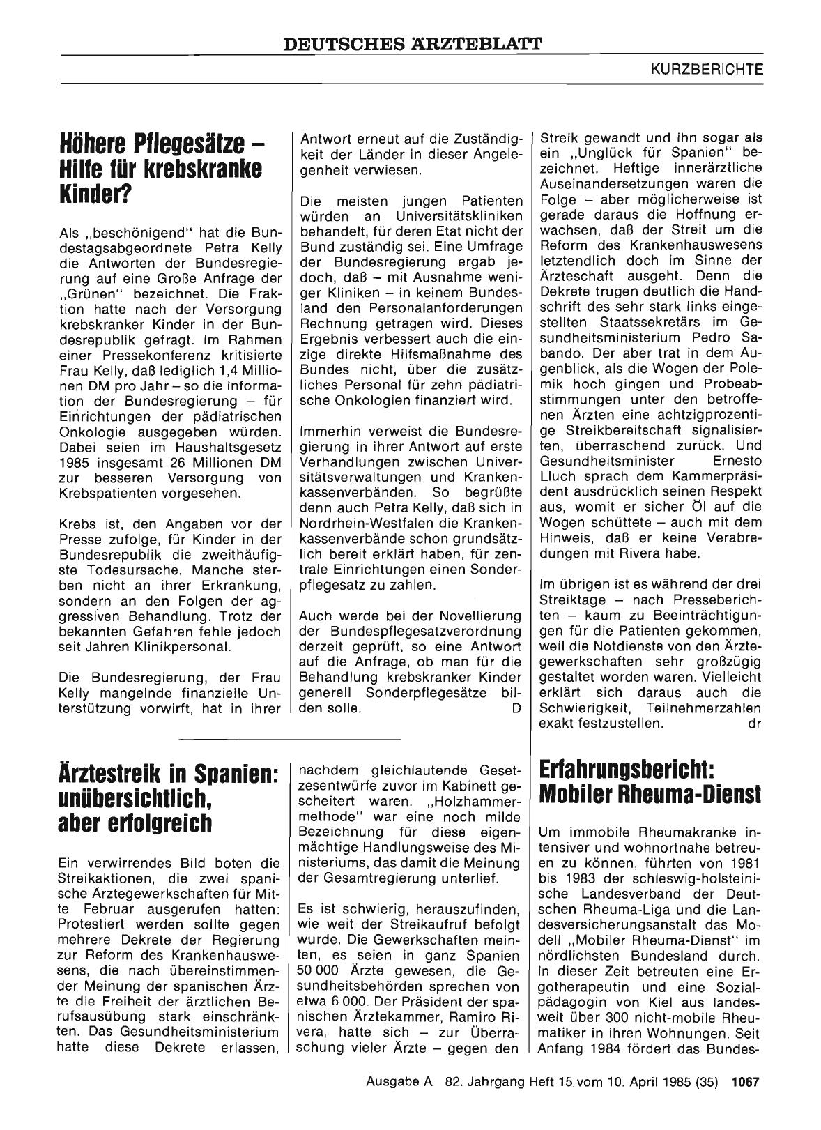 Vorschauseite 1: Erfahrungsbericht: Mobiler Rheuma-Dienst