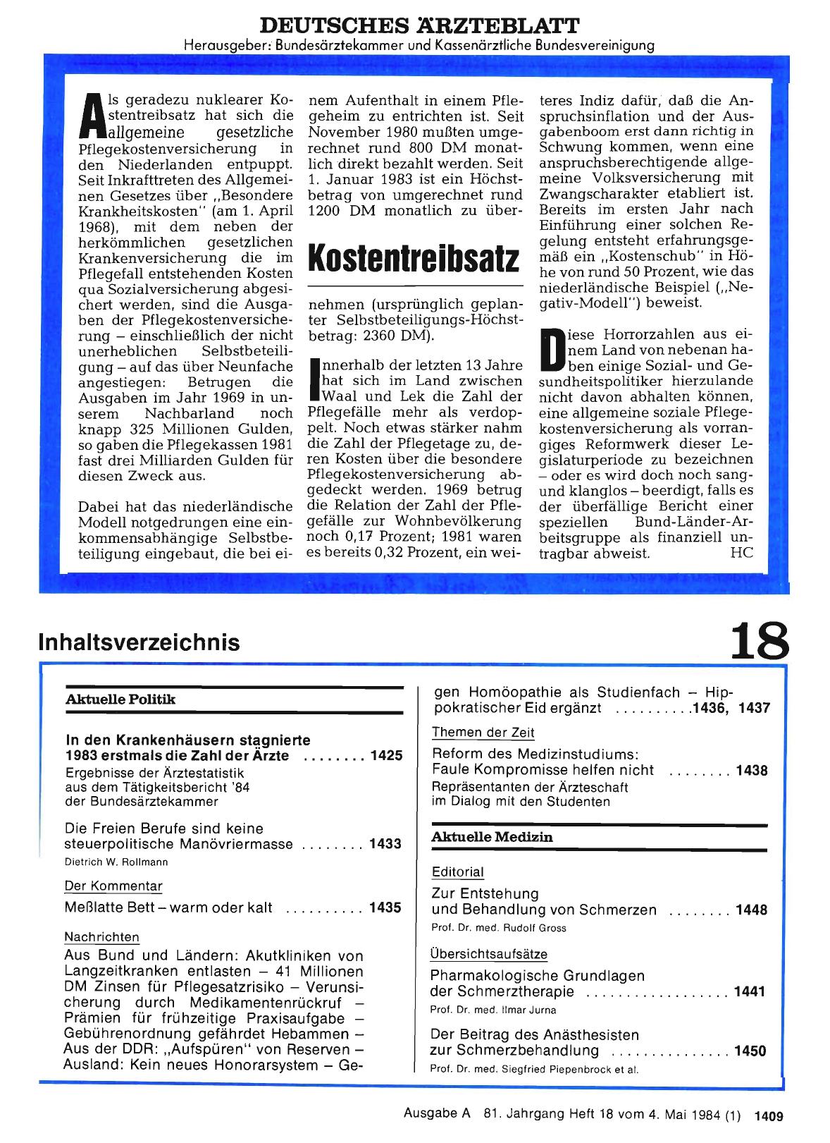 Vorschauseite 1: Kostentreibsatz