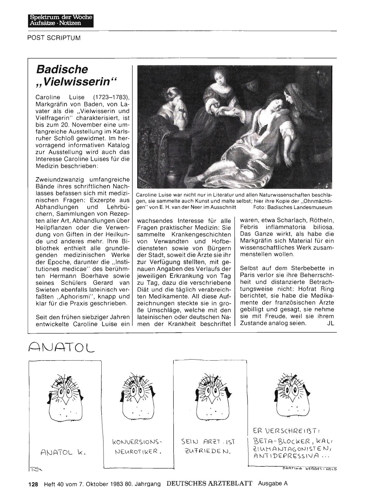 Vorschauseite 1: Badische „Vielwisserin“