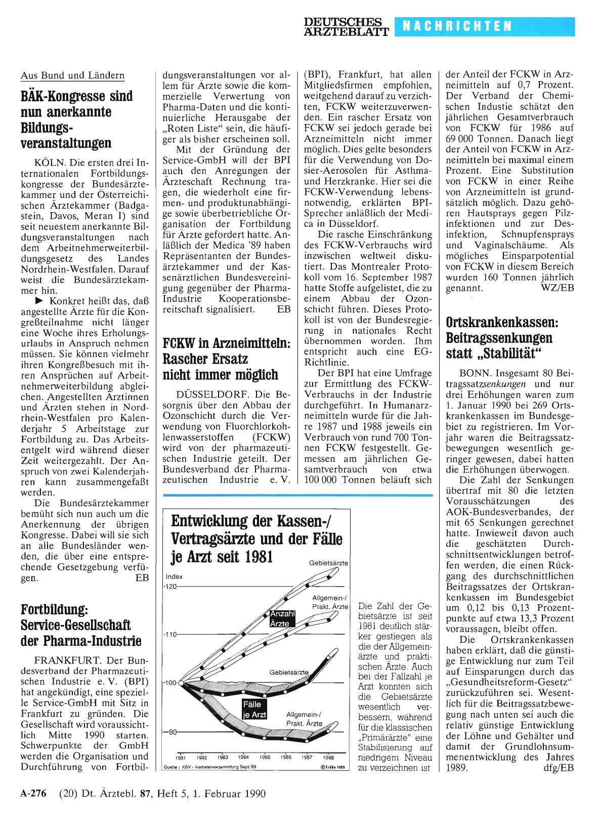 Vorschauseite 1: Fortbildung: Sennce-Gesellschaft der Phanna-Industrie
