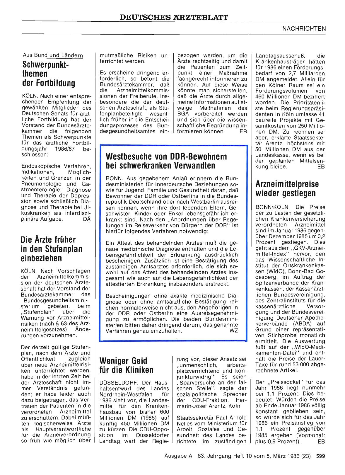 Vorschauseite 1: Die Ärzte früher in den Stufenplan einbeziehen