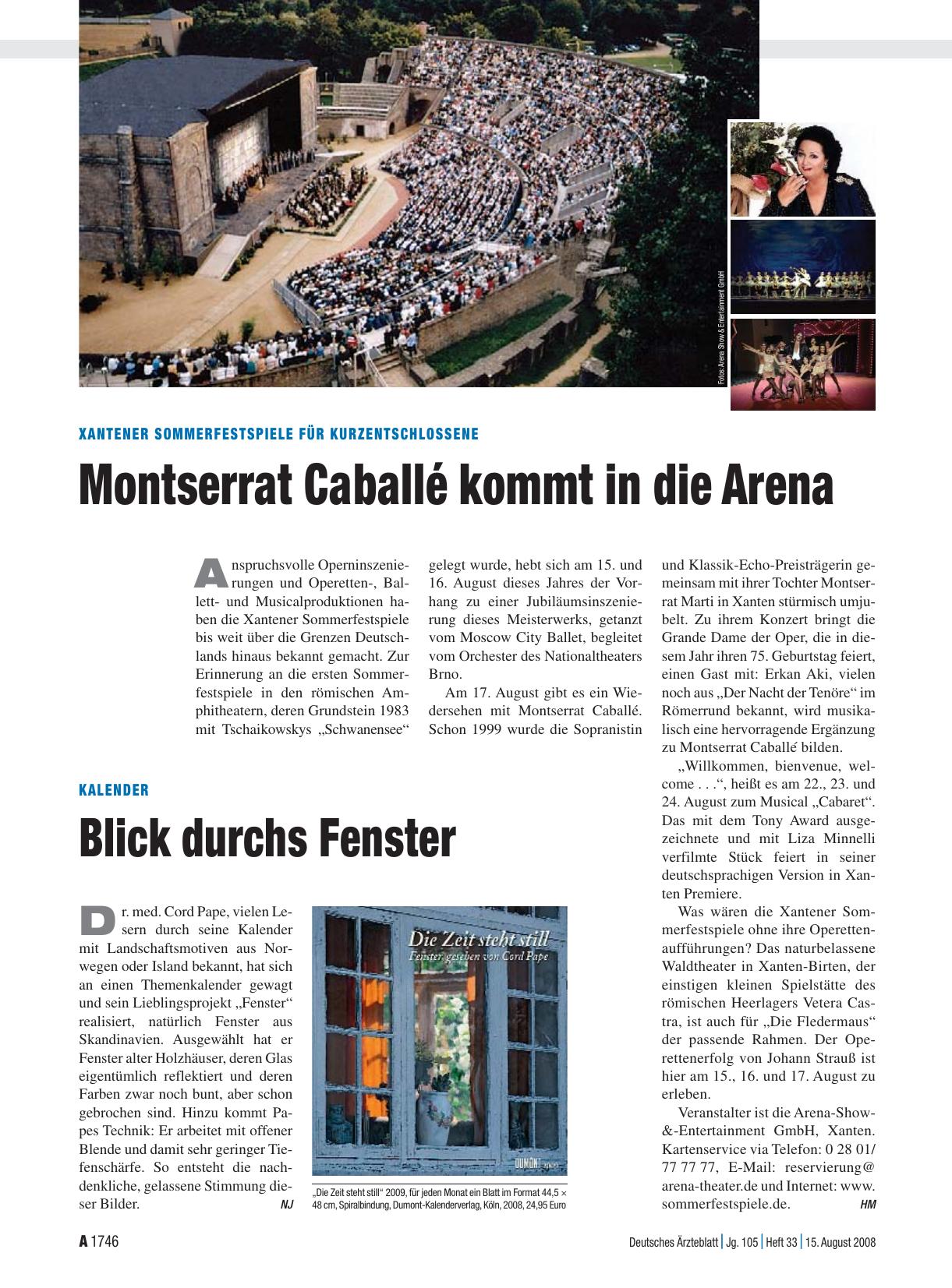Vorschauseite 1: Kalender: Blick durchs Fenster