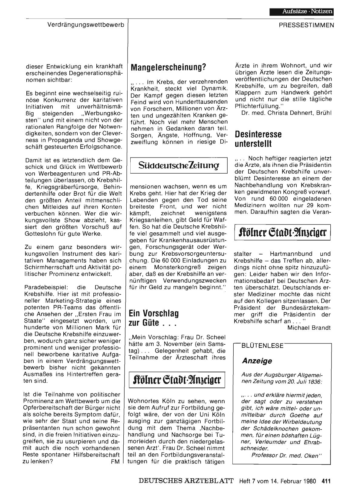 Vorschauseite 1: Pressestimmen