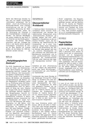 Vorschauseite 1: Berlin: „Heilpädagogisches Zentrum“