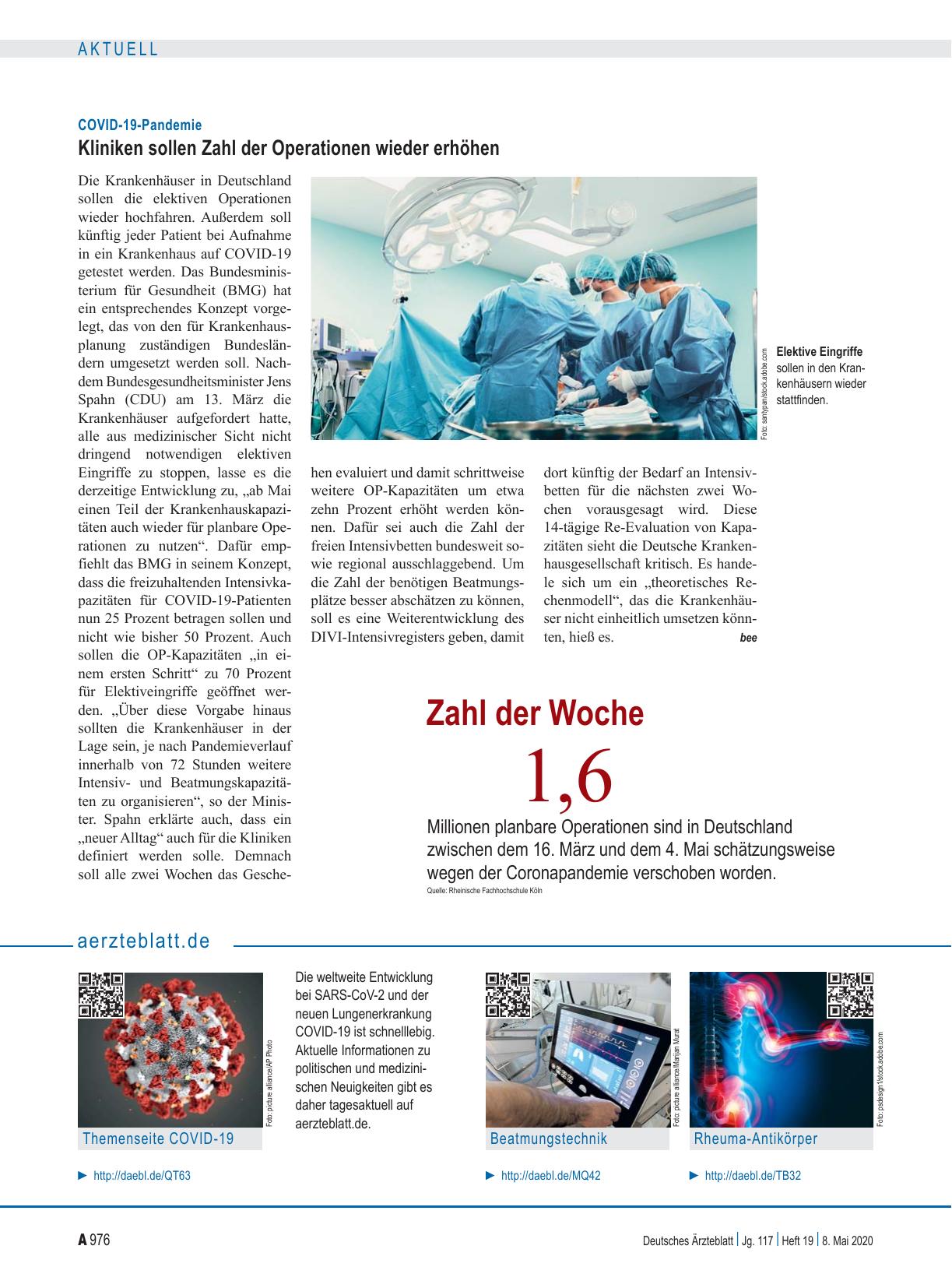 Vorschauseite 1: Zahl der Woche 1 ,6