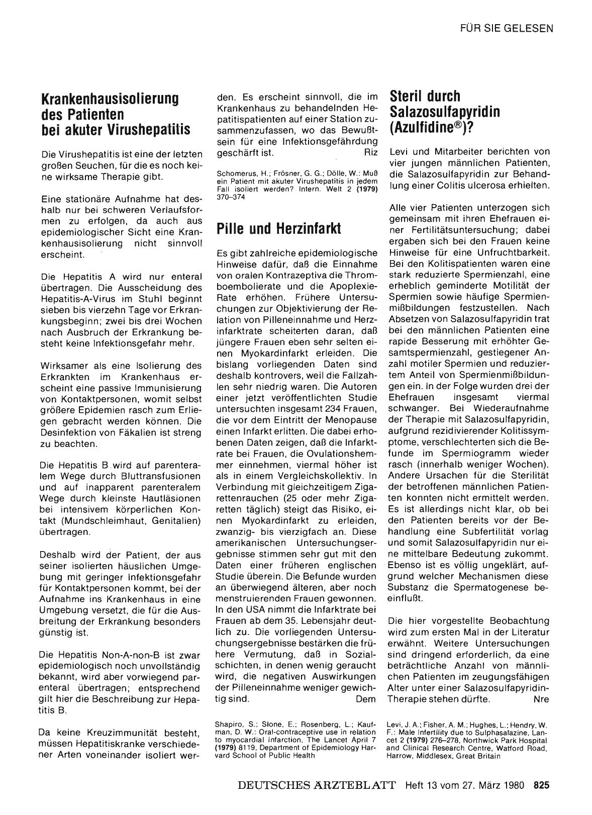 Vorschauseite 1: Krankenhausisolierung des Patienten bei akuter Virushepatitis