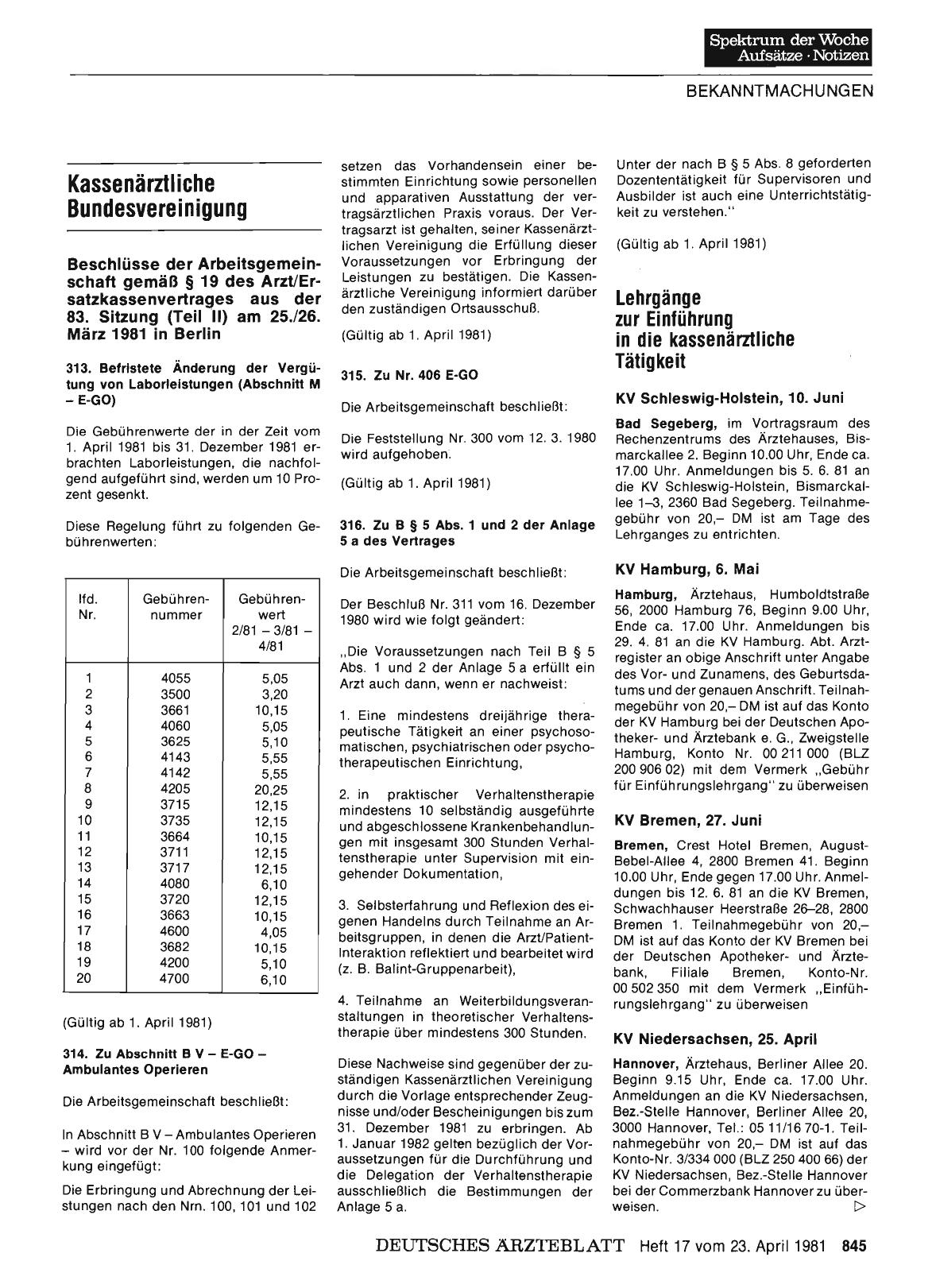 Vorschauseite 1: Kassenärztliche Bundesvereinigung