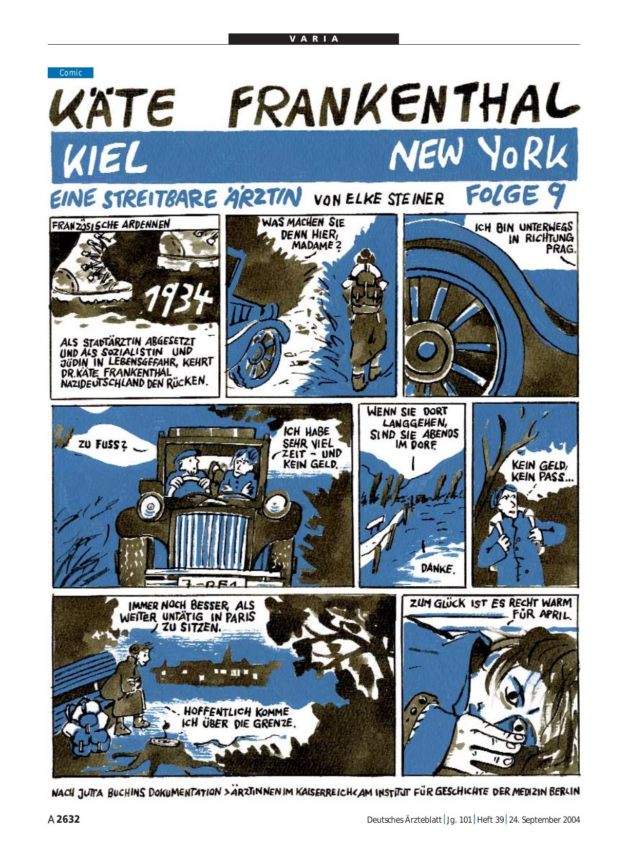 Vorschauseite 1: Käte Frankenthal