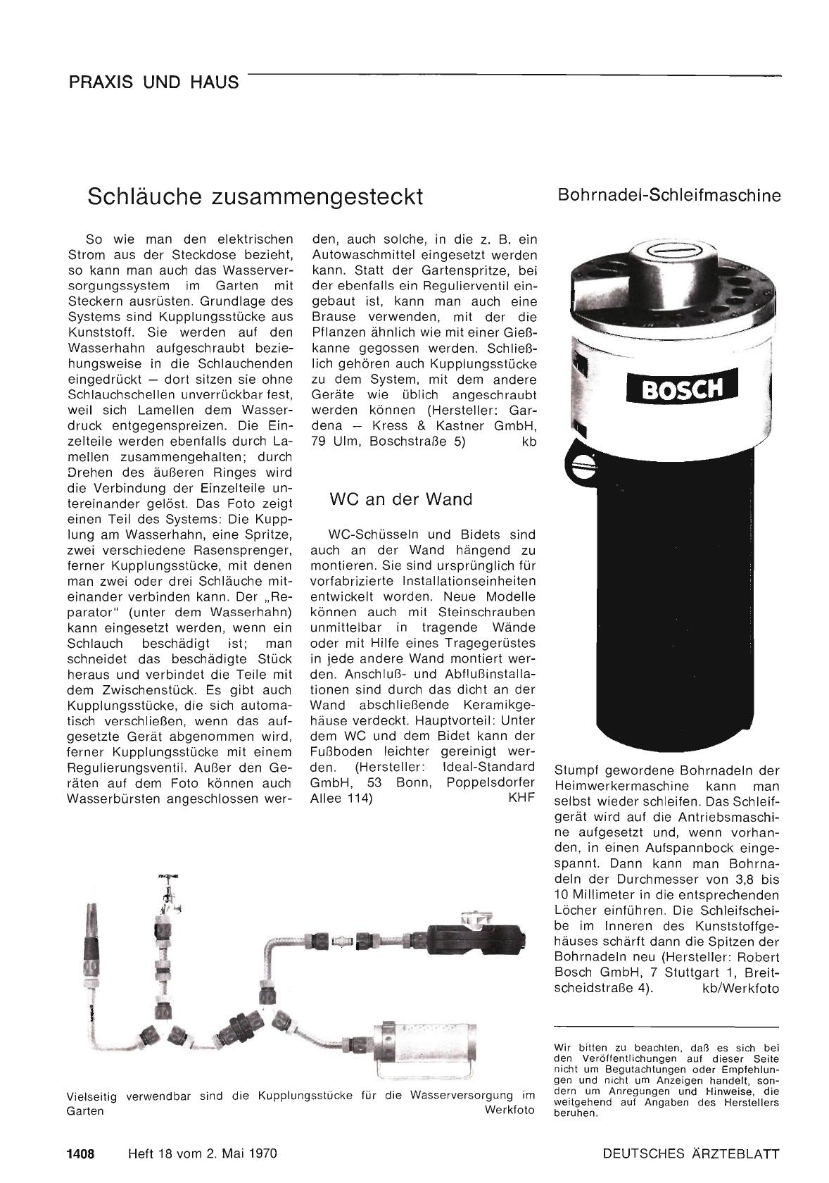 Vorschauseite 1: Schläuche zusammengesteckt
