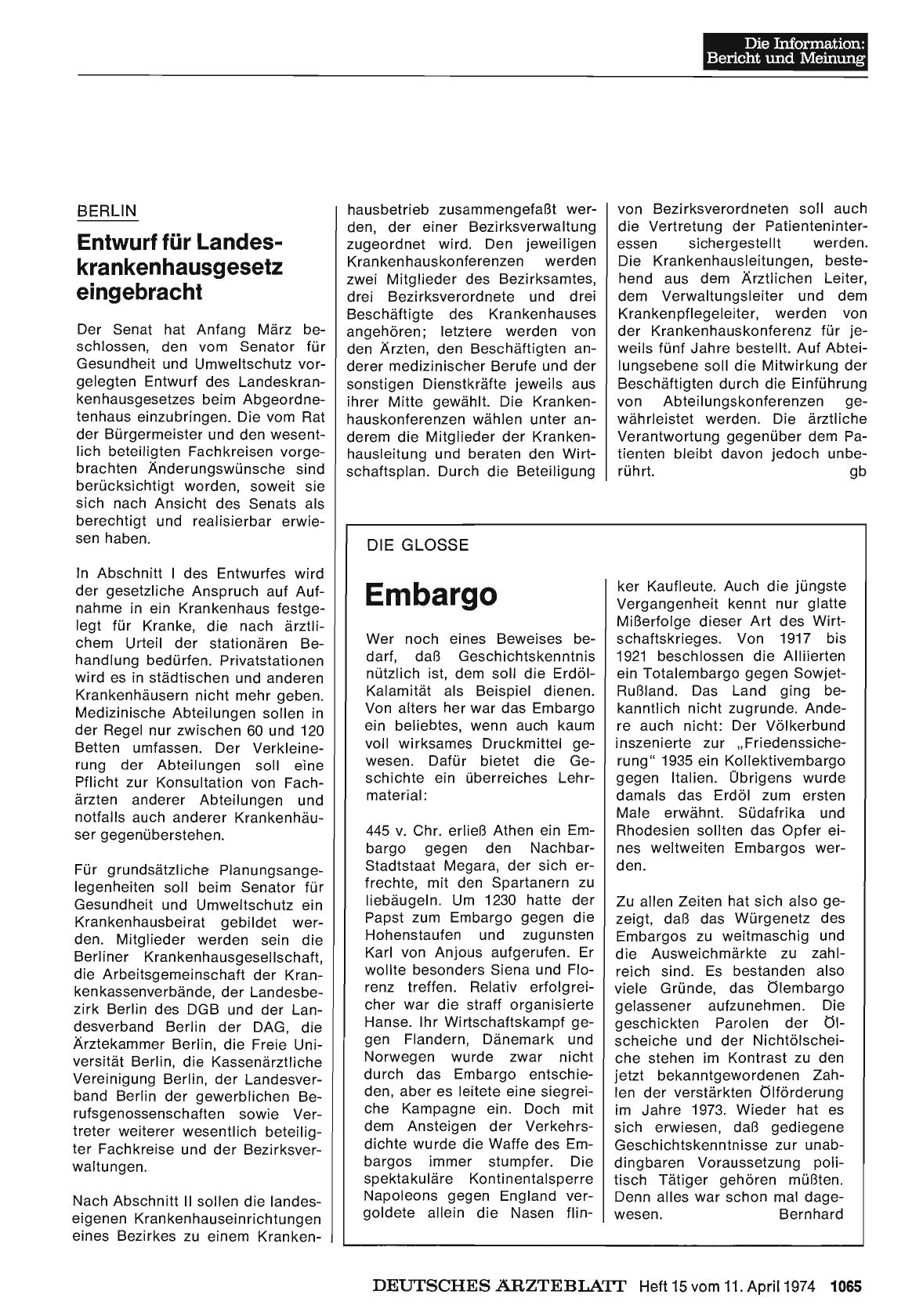 Vorschauseite 1: Embargo