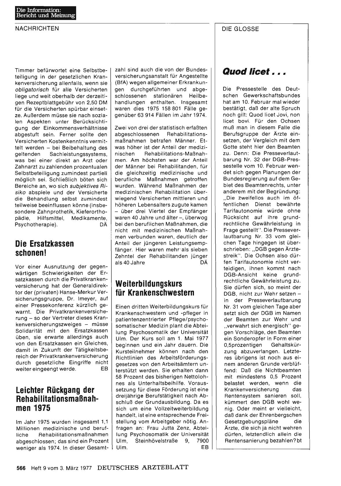 Vorschauseite 1: Quod licet. ..