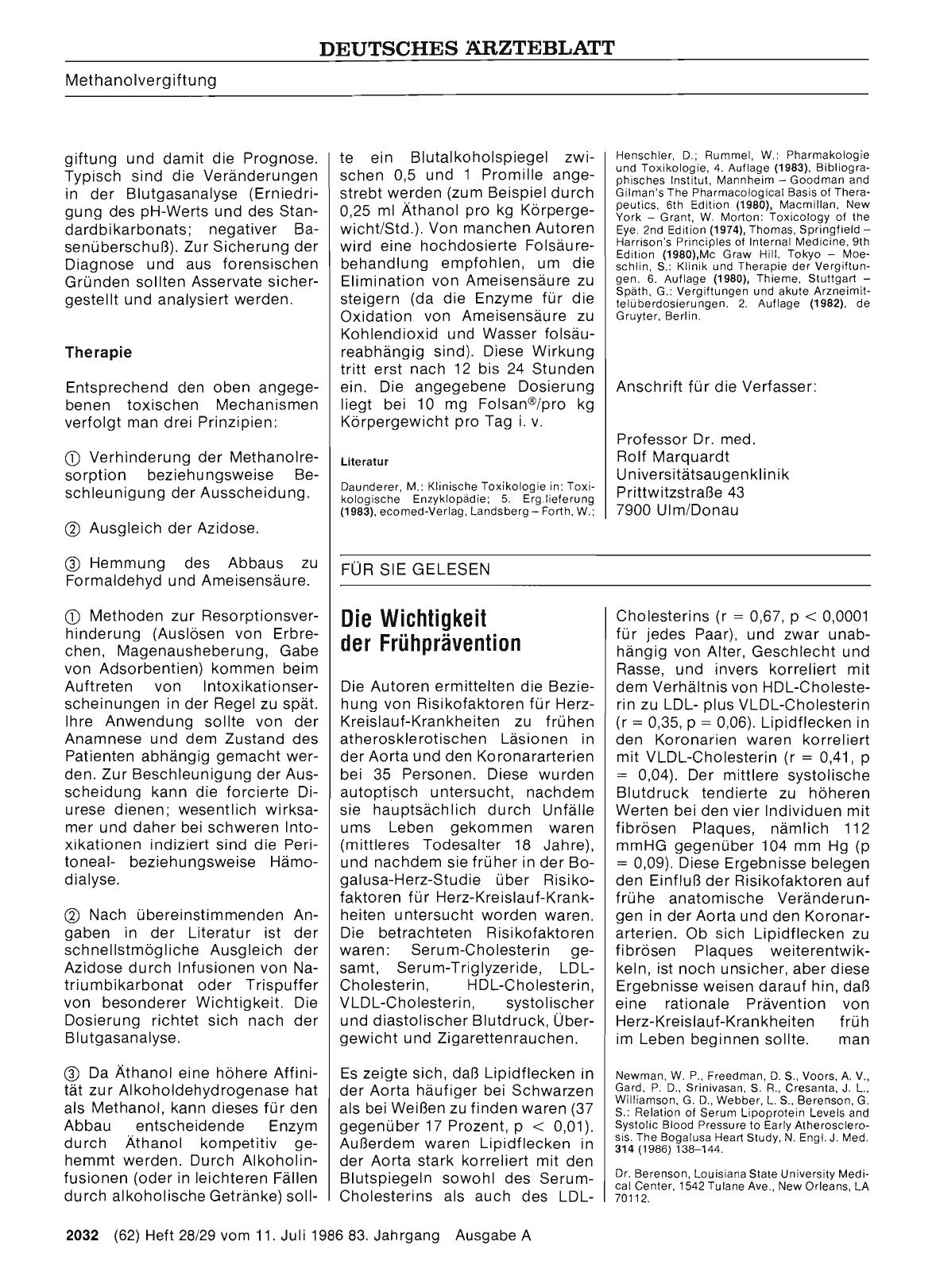 Vorschauseite 1: Die Wichtigkeit der Frühprävention