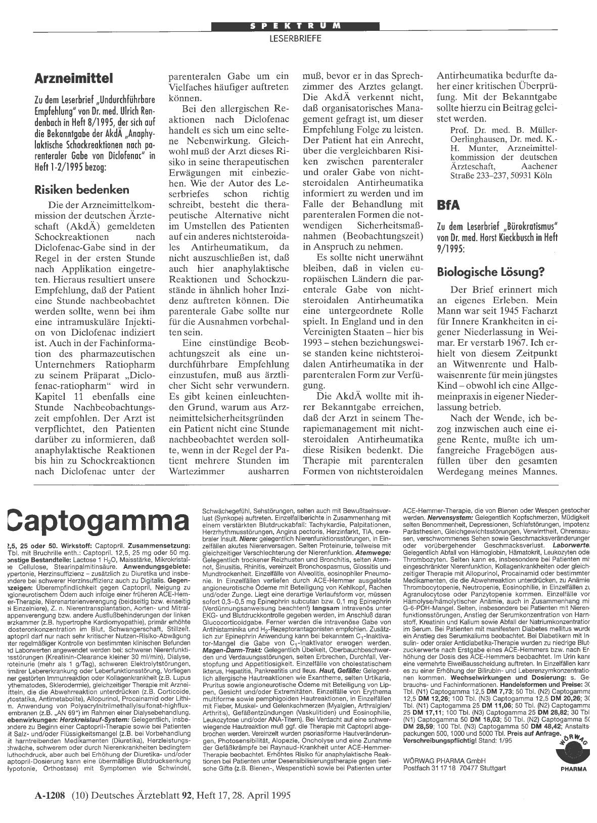Vorschauseite 1: Arzneimittel: Risiken bedenken