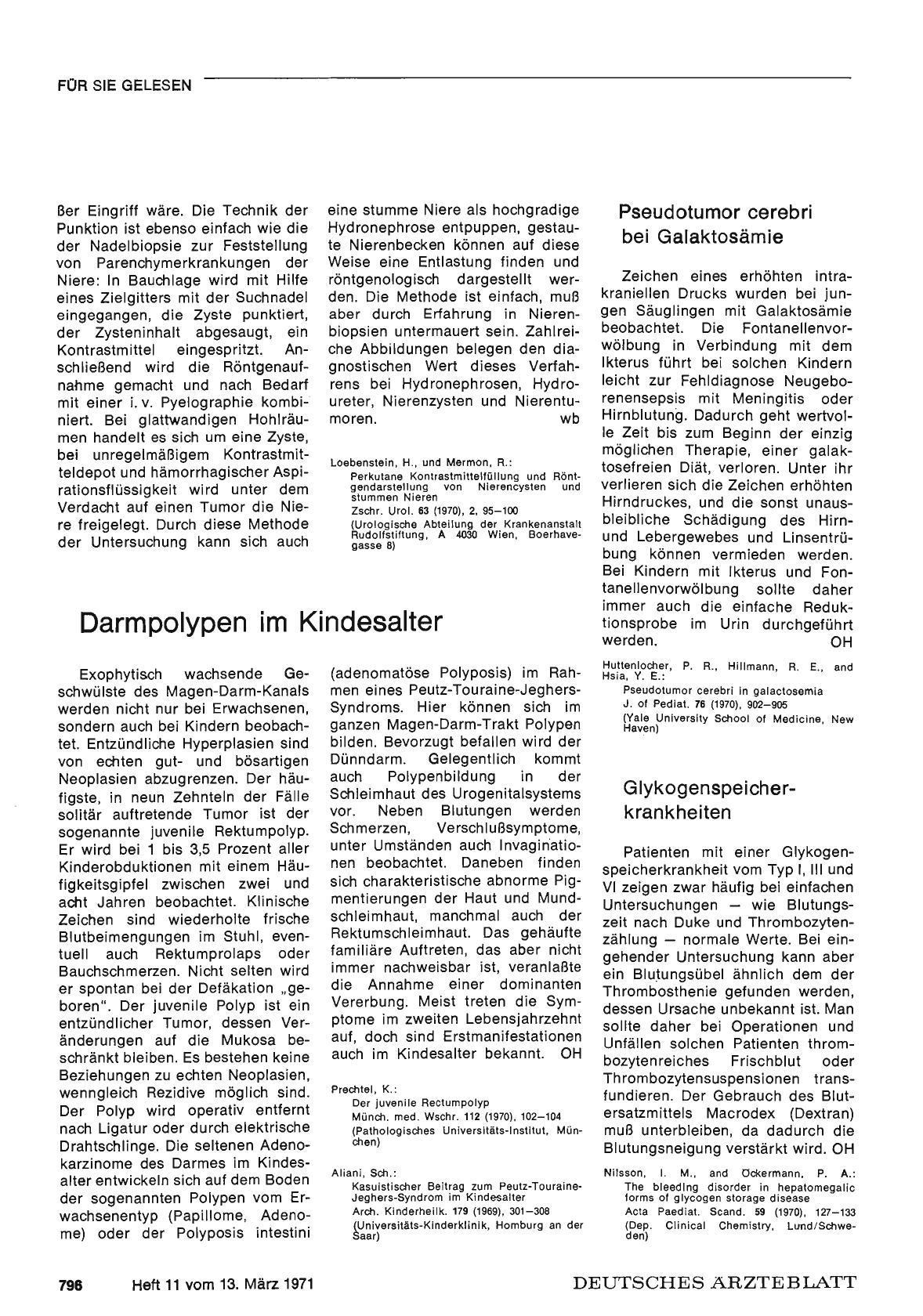 Vorschauseite 1: Glykogenspeicherkrankheiten