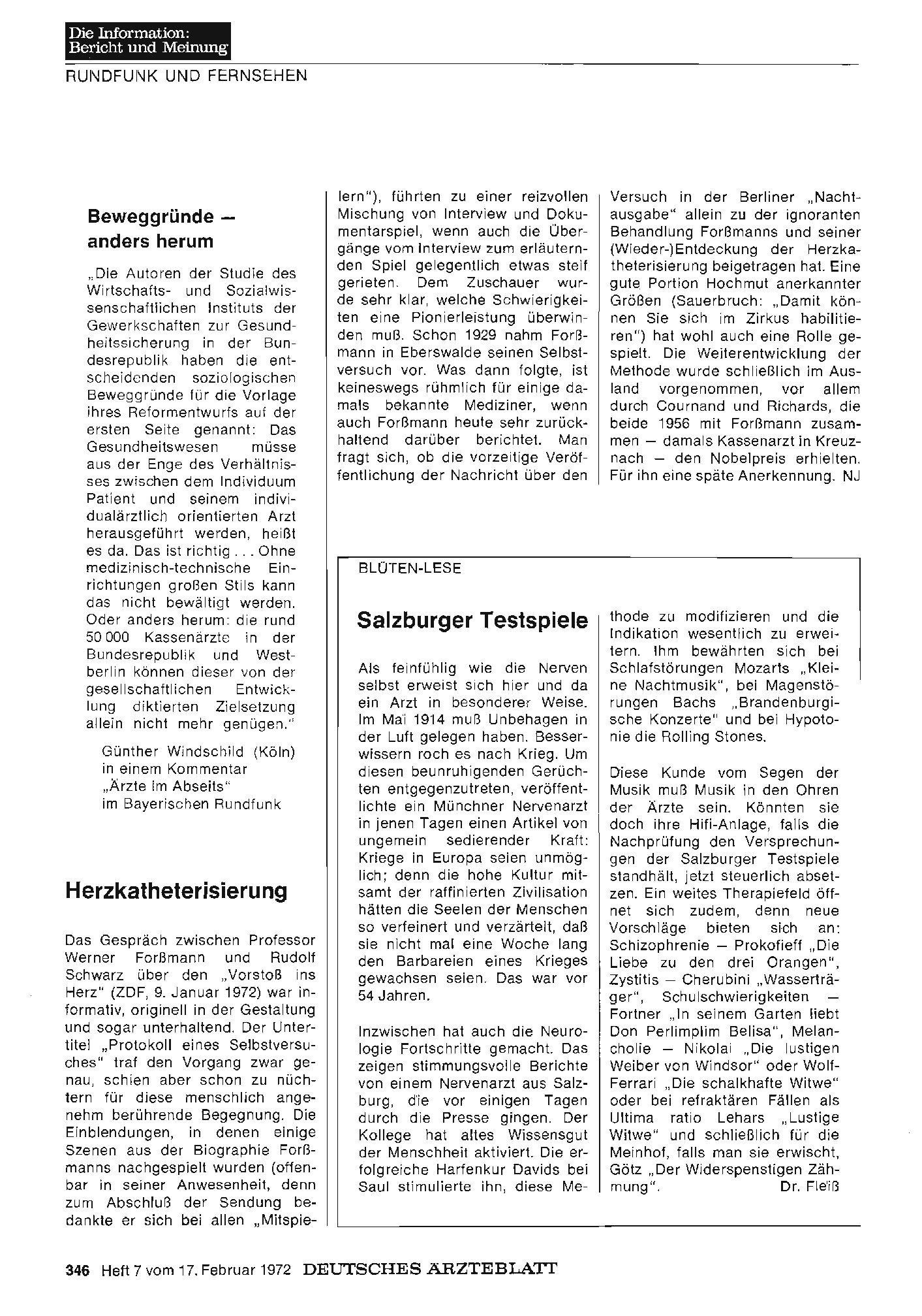 Vorschauseite 1: Beweggründe — anders herum